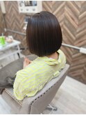 【髪質改善】カット+酸性ストレート+ケラウオーターTR