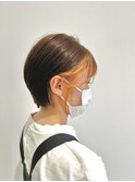 オレンジのイヤリングカラー