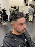 極道パーマ×ホワイトメッシュ【町田駅/MEN'S】