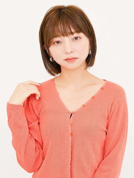 オンク 新宿(onk) ミディアムヘア/ショコラベージュ/ボブルフ/新宿駅