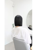 トランク 金剛店(tranq) 丸み無し切りっぱなしボブ
