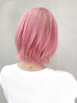 ギークス(GEEKS)&nbsp;【GEEKS渋谷】初ブリーチ/クリアピンク/ネオウルフ/夏ヘア/小顔