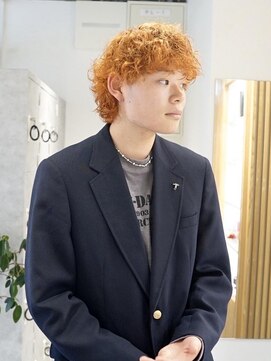 ムーン バイ ケンジ(moon by KENJE) 【タニグチ】メンズパーマ/メンズハイトーン/プードルパーマ