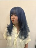 ハッシュカット×ブルー
