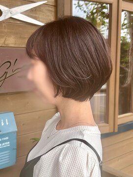 ヘアーメイクアップ ジーノ(hair&makeup gino) ショートボブ