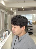 シャドウパーマ/メンズカット/ラフカール/メンズパーマ