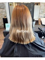 ヘアーラウンジ アンフィ 井土ヶ谷(Hair Lounge Anphi)&nbsp;ピンクベージュ