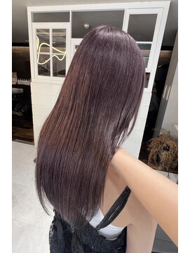 髪屋 紬 ラベンダーグレージュ/ダブルカラー