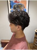 無造作パーマ