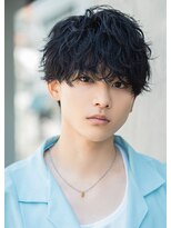 オーシャントーキョー 心斎橋(OCEAN TOKYO WEST)&nbsp;ラウンドマッシュレイヤーカットスパイラルパーマ