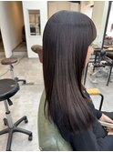 20代30代40代艶髪　艶ダークブラウン
