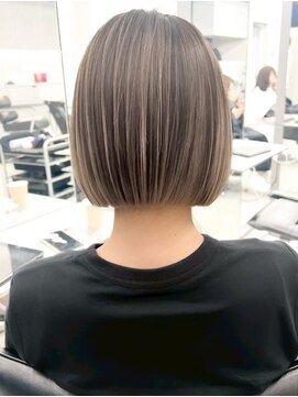 ナチュラルハイライト/ボブ