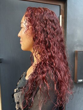 くるくるパーマロングウェーブパーマカーリーパーマハードパーマ