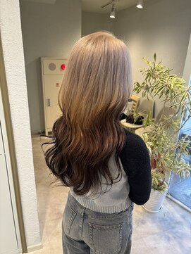 コード 四条河原町駅店(CHORD) Designerけいと×ホワイトベージュルーツ/京都/河原町/髪質改善