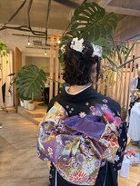 レア(Lea) ヘアアレンジ ハーフアップ