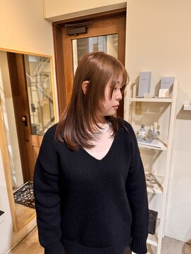 ワンバイワンクラッカ(one by one CLACCA) セミロング×顔周りレイヤー