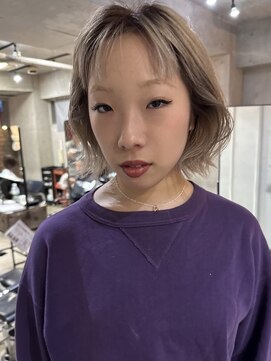 ナループロアポンテ(Nalu pu loa PONTE) 海外風ボブ/ミニボブ/デザインカラー