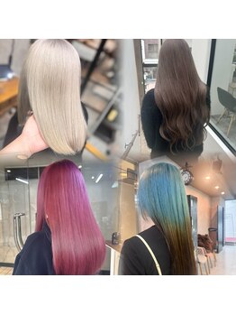 コローレ(Colore)の写真/【天文館】髪質改善×ダメージレスカラーで艶＆透明感◎の髪に！トレンドと似合わせを叶えるカラー提案が◎