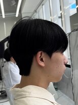 メンズヘアセンス 渋谷(MEN'S HAIR SENSE)&nbsp;ニュアンスパーマ/センターパート/メンズ/眉毛/フェザーパーマ