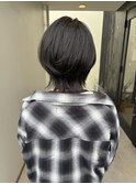 中性的ショートウルフ