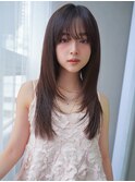 ANGELICA 韓国ハッシュカット マロンベージュ