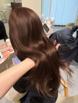ジェム リット(GEM lit)&nbsp;大人可愛いくすみブラウン♪うるツヤカラー