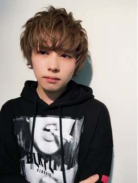 イグレックビス(igrek bis) IGREKBISツーブロック×無造作×ネープレス×マッシュショート