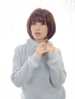 エルデ ナインズ ヘアー スタンド 川口店(elde 9's HAIR STAND)&nbsp;ギブソンタック&とろみワンカールのモードノーブルショート