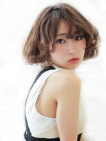 モードケイズ 本厚木(MODE K's)&nbsp;【MODE K's厚木】透明感3Dカラー×ミニマムボブ×ジグザグバング