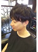 韓国マッシュ風 style  宇部市/理容室/理容院/メンズカット