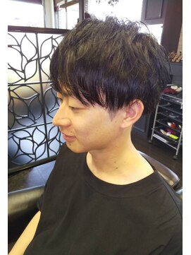 ヒロザバーバー(HIRO THE BARBER) 韓国マッシュ風 style  宇部市/理容室/理容院/メンズカット