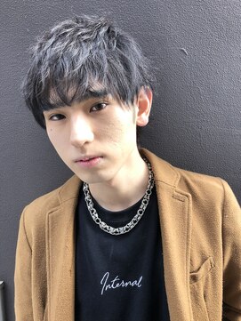 サロンドミルク 原宿(salon de MiLK) ショートゆるふわくせ毛風パーマ