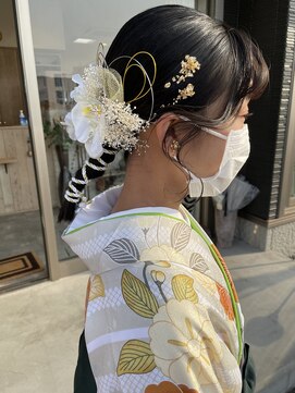 ヘアー テクニカ(hair Technica) 卒業式セット☆