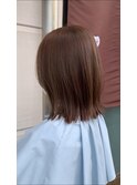 ぱっつんボブ