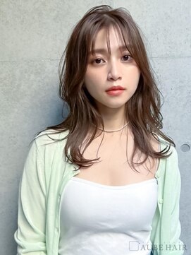 オーブ ヘアー クラウド 北見店(AUBE HAIR cloud) 20代・30代_ナチュラル抜け感ミディ