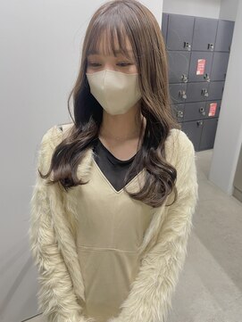 ヘアー アイス 御器所本店(HAIR ICI) 韓国風カラー ヘアスタイル