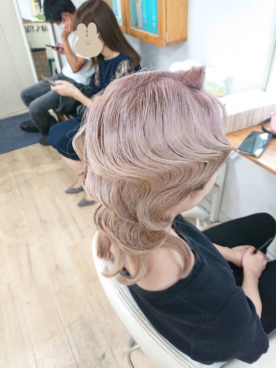 オールウェーブ風のヘアセット：L180163111｜ヘアアンドメイク ゼン