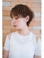 アンジェリカラボ 梅田店(ANGELICA LABO)&nbsp;雰囲気ふわりとニュアンスパーマショート【後藤】