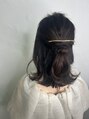 ヘアーショップ オズ(hair shop oz)&nbsp;ハーフアップ♪♪アレンジならお任せ！