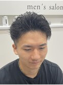 メンズカット/パーマ/ヘッドスパ/ブリーチ/眉毛/韓国/大宮/Men's