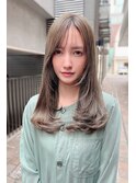 10代20代30代40代50代 前髪　ストレートロングヘアー　藤沢