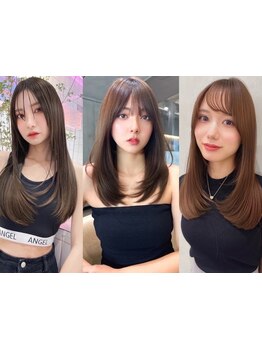 ダメージレスな縮毛矯正で乾かすだけで自然な内巻きに収まる憧れの艶髪を叶えます♪［髪質改善/岡崎］