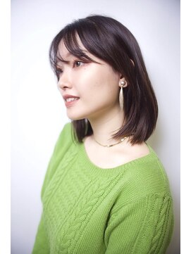 アール 北千住店(ar) 大人上品なミニボブ/ベナボブ×酸性ストレート[北千住]