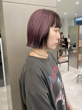 ローレンアオ(LOREN AO) 【LOREN AO】インナーカラー/ローライト/ペールラベンダー