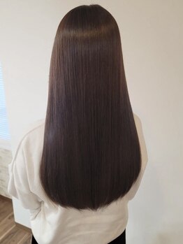 グロース(growth)の写真/《盛岡菜園》ダメージレスで真っすぐなり過ぎずまとまる！ボブのようなデザインでも自然な仕上がりに♪
