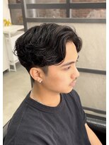 スイッチ(men's SWITCH)&nbsp;大分メンズラルフカールスパイラルパーマショートショート