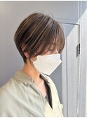 小顔似合わせカット愛されクールショート20代/30代40代50代/難波