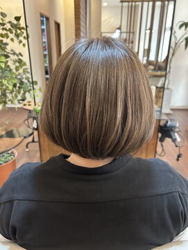 カルムヘアデザイン(Calme hair design) ミディアムボブ