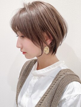 セイドット フクオカ(Say.FUKUOKA) 【Say.福岡】大人可愛いショートボブ×愛され×ベージュカラー