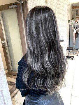 プログレス 仙台駅東口店(PROGRESS) コントラストハイライト/バレイヤージュ/10代20代30代